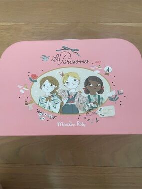 Moulin Roty Les Parisiennes Pink Play Case for Kids